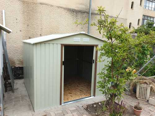 מחסן מתכת פרמיום דגם 2.77X2.55 Garden Top T98 