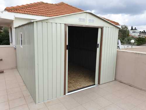 מחסן מתכת פרמיום דגם 2.77X3.19 Garden Top T910 