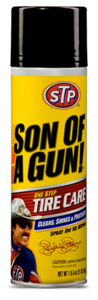 ספרי צמיגים STP SON OF A GUN! TIRE CARE