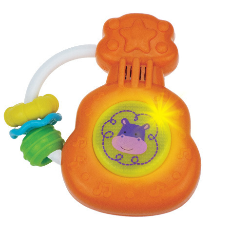 אוניברסיטה ומשטח פעילות לתינוק עם 4 צעצועים נתלים וצעצוע אורקולי - ג'ונגל