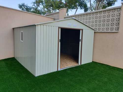 מחסן מתכת פרמיום דגם 3.40X3.82 Garden Top T1112