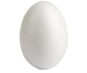 קלקרים בצורת ביצה בגודל 9 ס"מ 50 יחידות