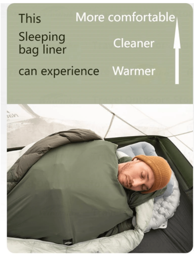 ליינר פנימי לשק שינה מחמם ונעים  NATUREHIKE LINER