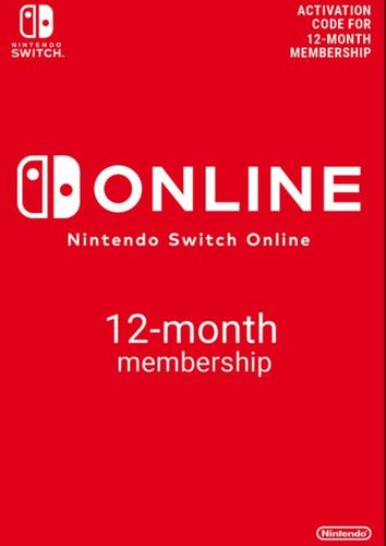 נינטנדו סוויץ' אונליין - Nintendo Switch Online - מנוי משפחתי 365 יום