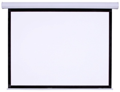 מסך הקרנה למקרן - חשמלי לתליה על קיר 2.75' מ' דגם BCPEBV121M