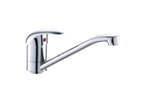 ברז מטבח פיה ארוכה מסתובבת דגם מרין כרום MR0114CH סניטק