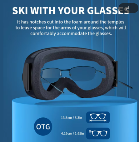 משקפי סקי וסנובורד במבצע GOGGLES SKI