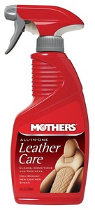 ספרי ניקוי ריפודי עוד MOTHERS All-In-One Leather Care