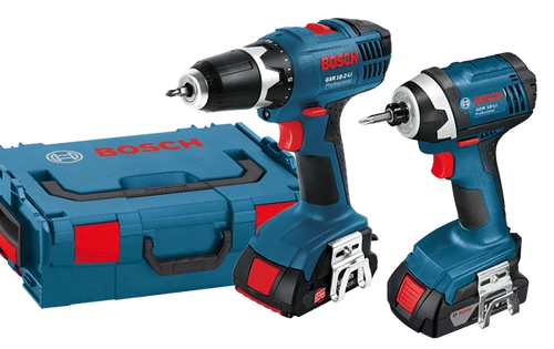 סט 2 מברגות ליתיום 18V
