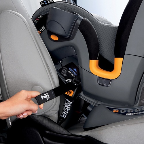 כיסא בטיחות ובוסטר פיט פור Fit4 עם 4 שלבים מלידה ועד גיל 10 צבע שחור Element