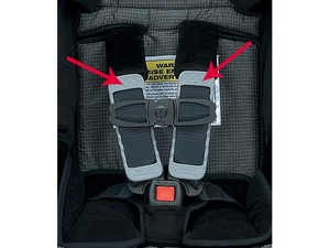 סט כותפות סיליקון לכיסאות בטיחות Britax 