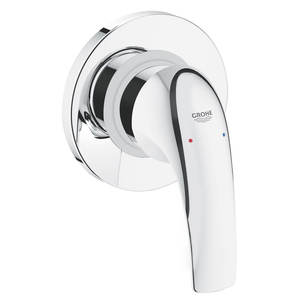 אינטרפוץ 3 דרך גרואה קומפלט 29044000 BAU CURVE כרום GROHE