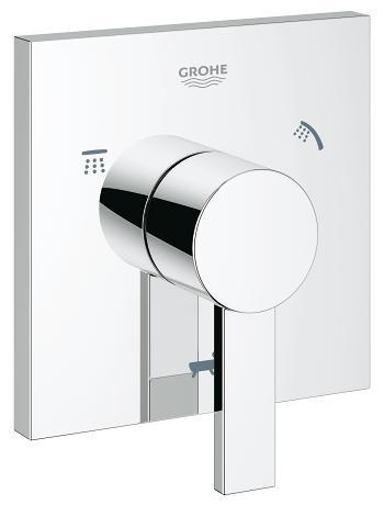 כיסוי למחלק 5 דרך 19590000 אלור ALLURE כרום GROHE