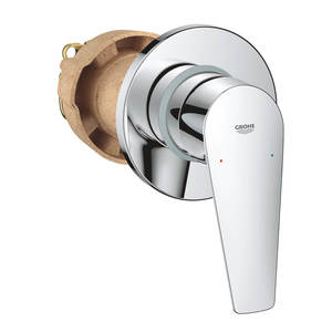 אינטרפוץ 3 דרך גרואה קומפלט 29040001 BAU EDGE כרום GROHE
