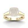 טבעת יהלומים 0.25ct מזהב 14K