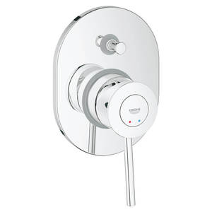 אינטרפוץ 4 דרך גרואה קומפלט 29047000  BAU CLASSIC כרום GROHE