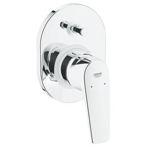 אינטרפוץ 4 דרך גרואה קומפלט 29045000 BAU FLOW כרום GROHE