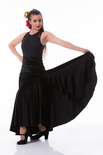 חצאית פלמנקו בוטיק Sexso Velvet