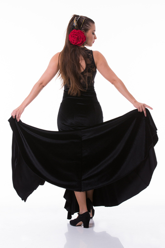 חצאית פלמנקו בוטיק Sexso Velvet