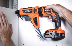 מברגת גבס נטענת עם מחסנית 18V BRUSHLESS