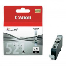 ראש דיו  שחור מקורי   Canon CLI-521BKIP–4600