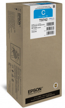 מחסנית / מילוי דיו כחול מקורי    Epson WF-C869RDTWF C13T974200