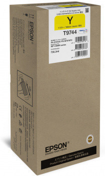 מחסנית / מילוי דיו צהוב מקורי    Epson WF-C869RDTWF C13T974400