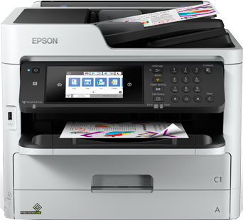 מדפסת משולבת, הזרקת דיו ציבעונית   Epson WorkForce Pro WF-C5710DWF