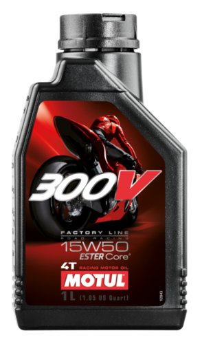 שמן מנוע 4 פעימות 15W50 מוטול 1 ליטר - MOTUL 300V