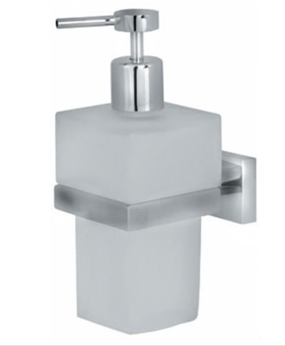 מחזיק\מתקן לסבון נוזלי ניקל מבריק LA-BEL דגם L-81363 