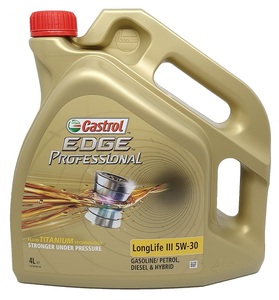 שמן מנוע קסטרול EDGE Professional Longlife III 5W-30 4L