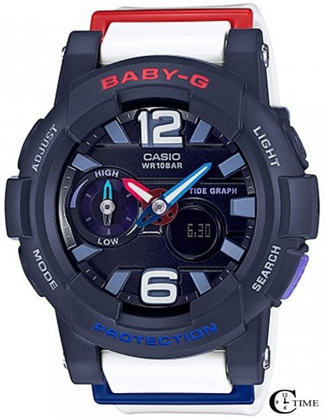 Baby G BGA-180-2B2 - שעון קסיו בייבי אתגרי ומשוכלל בעיצוב ייחודי