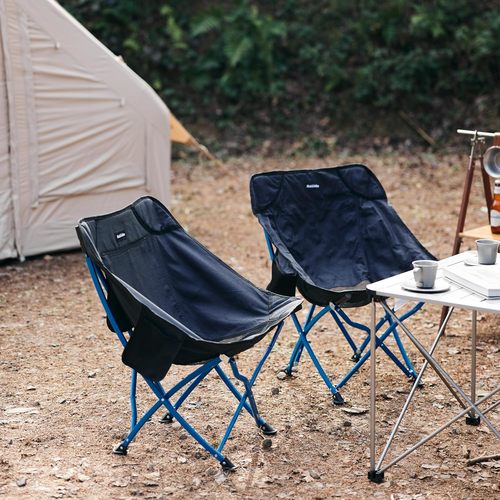 זוג כסאות מתקפלים לקמפינג ולים NATUREHIKE FOLDING CHAIR