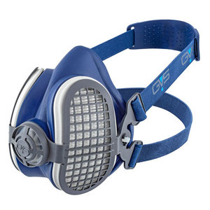 GVS Elipse P3 - מסכת חצי פנים מקצועית P3 להגנה מאבק, רסס ואדים רעילים כולל זוג מסננים EN140 EN143