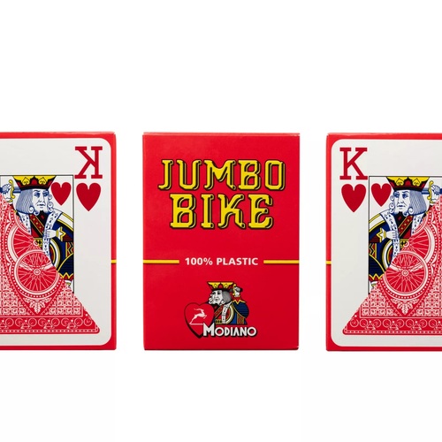 קלפים פלסטיק Jumbo Bike - חפיסה אחת
