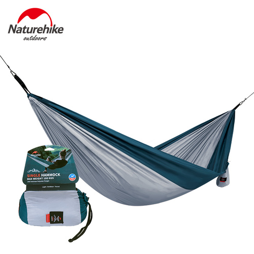 ערסל מצנח שכיבה מתקפל לקטן יחיד NATUREHIKE Super Light Hammock