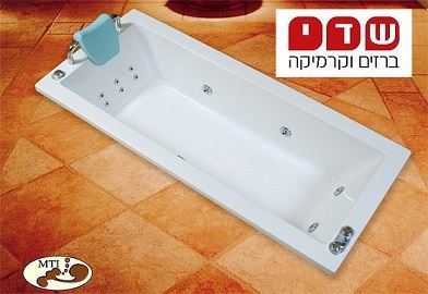 אמבטיה מלבנית MTI דגם 69 מידה 170X75