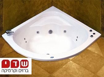 אמבטיה פינתית דגם MTI 43 מידה 150X150 סמ