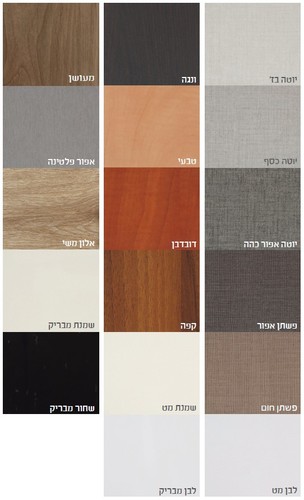 ארון אמבטיה תלוי פורמייקה דגם טל 80 סמ