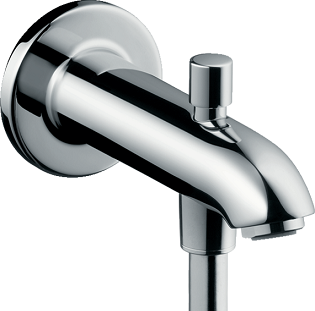 HANSGROHE ברז מילוי לאמבטיה (פייה בלבד), באורך 152 ממ כולל דיברטר