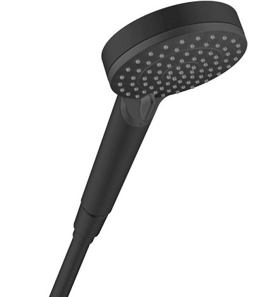 HANSGROHE מזלף יד למקלחת שחור מט דגם 26270670 