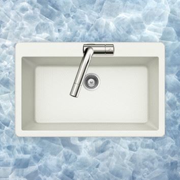 כיור מטבח אקווטופ AQUATOP דגם מונטנה N-100XL