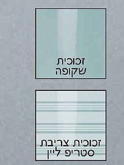 מקלחון פינתי דגם ליאורה 68-110 סמ