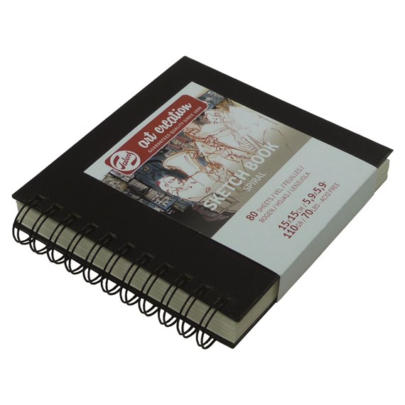סקצבוק  ספירלה 15X15 TALENS