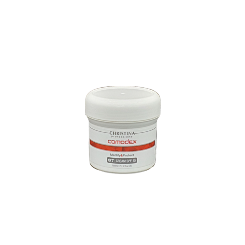 קרם יום במרקם קליל Mattify&Protect Cream SPF 15 שלב 7 סדרת קומודקס כריסטינה - 150 מ