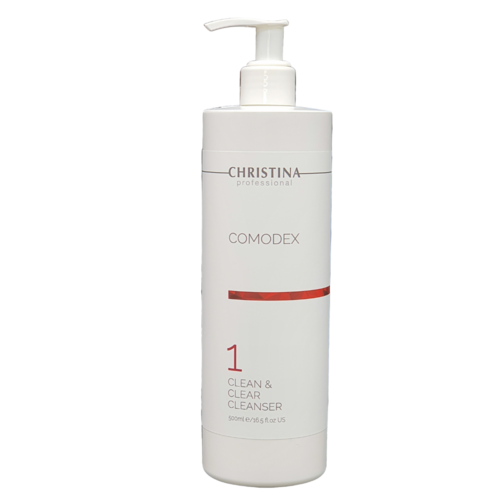 סבון אנטי בקטריאלי Clean&Clear Cleanser שלב 1 סדרת קומודקס כריסטינה -500 מ