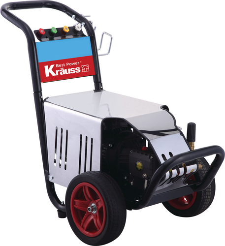 מכונת שטיפה מקצועית 180 בר חד פאזי  4700 וואט  KRAUSS KR180BO