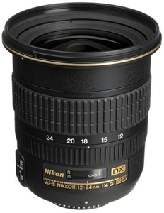 עדשה רחבה Nikon AF-S DX Zoom-Nikkor 12-24mm f/4G IF-ED יבואן רשמי