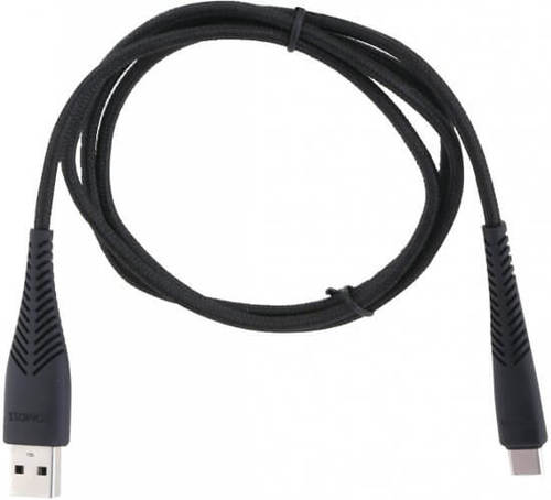 כבל סנכרון וטעינה ניילון למכשירים  Romoss USB Type-C  