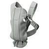 מנשא תינוק Baby Bjorn Mini ג'רסי בצבע Light Grey